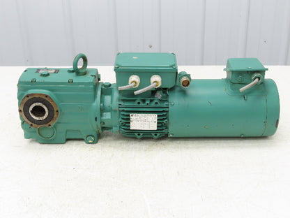 Leroy-Somer LSMVR-80L Gearbox Speed Reducer Motor 38.9:1 36.8 RPM 230/460V .55kW