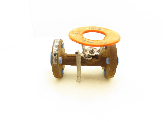 Kitz 300SCTAM 2-Way Ball Valve 1/2" Flanged 300# 740Psi@ 100°F WCB