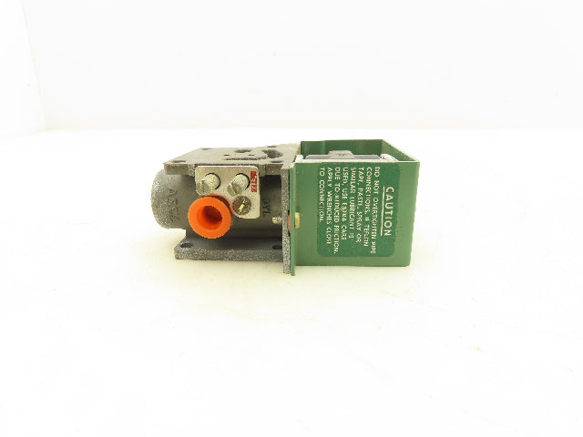 Asco 8318C20 Red Hat 1/4" Solenoid Valve 100PSI 120V Coil Air Only