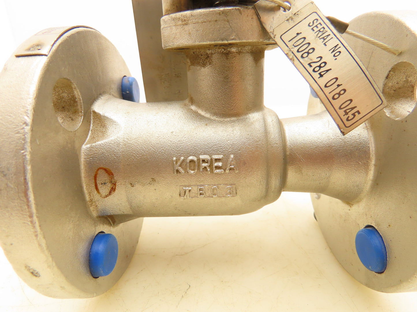 TY Valve CF8M 2-Way Ball Valve 1"Flanged 150# 275 MOP@100°F