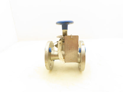 TY Valve CF8M 2-Way Ball Valve 1"Flanged 150# 275 MOP@100°F