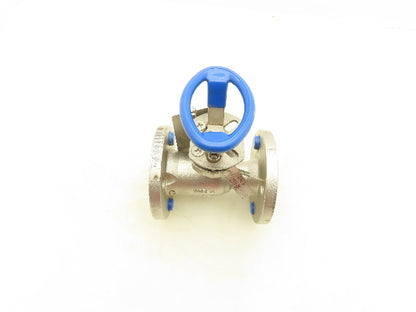 TY Valve CF8M 2-Way Ball Valve 1"Flanged 150# 275 MOP@100°F