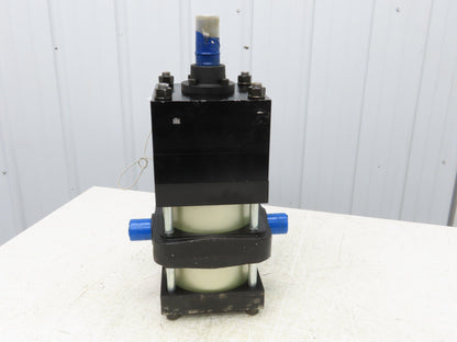 SMC CLSTF160-140-A93 Pneumatic Steel Tube One Way Lock-Up Cylinder 140mm Bore