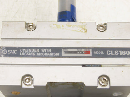 SMC CLSTF160-140-A93 Pneumatic Steel Tube One Way Lock-Up Cylinder 140mm Bore