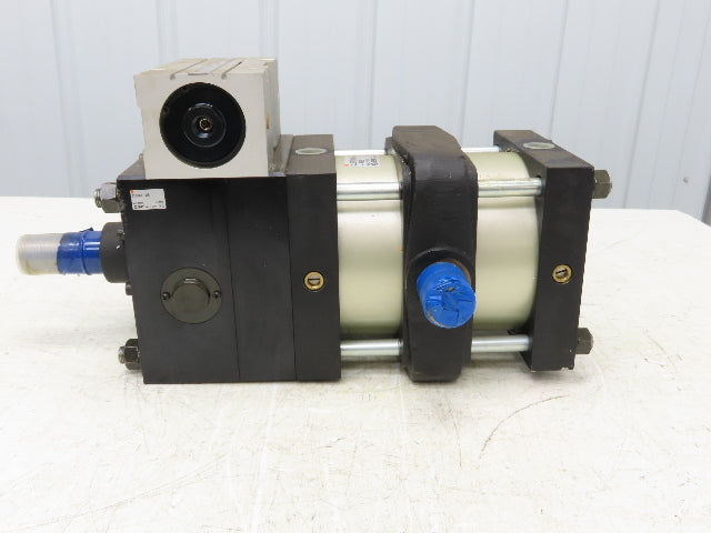 SMC CLSTF160-140-A93 Pneumatic Steel Tube One Way Lock-Up Cylinder 140mm Bore
