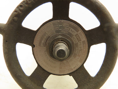 Vogt 2801 Forged Steel Gate Valve 3/4" FNPT 800# 1975PSI