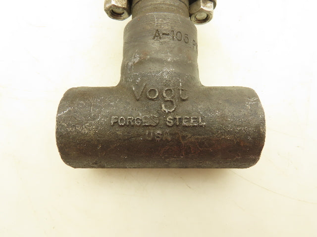Vogt 2801 Forged Steel Gate Valve 3/4" FNPT 800# 1975PSI