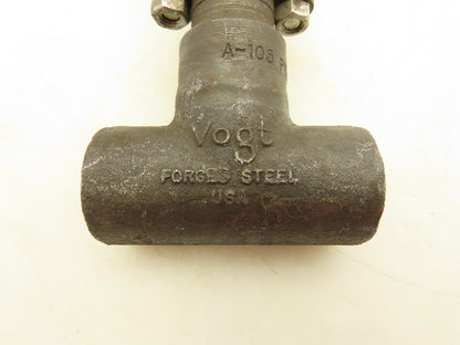 Vogt 2801 Forged Steel Gate Valve 3/4" FNPT 800# 1975PSI