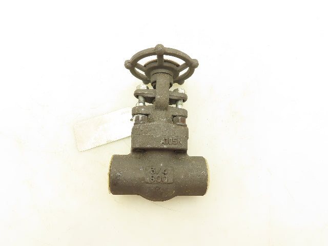 Davis Valve 10CT-2949 Socket Weld Gate Valve 3/4" 1975PSI@100°F
 A105N