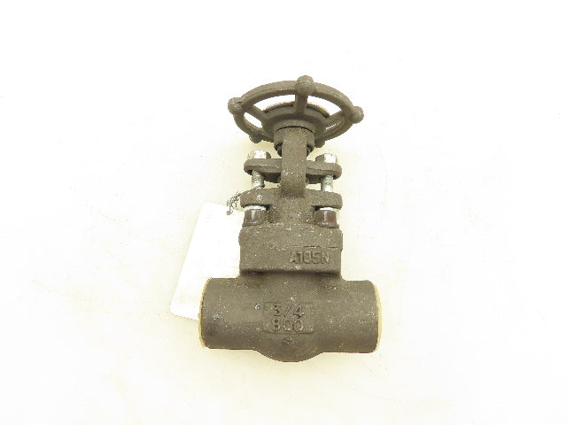 Davis Valve 10CT-2949 Socket Weld Gate Valve 3/4" 1975PSI@100°F
 A105N