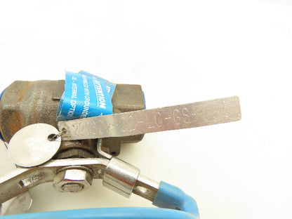 Milwaukee Valve 22CSOR-02L0GS-005 2-Way Ball Valve 1" WBC 2000WOG Lot Of 2