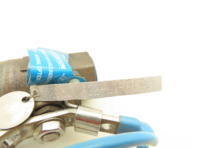 Milwaukee Valve 22CSOR-02L0GS-005 2-Way Ball Valve 1" WBC 2000WOG Lot Of 2