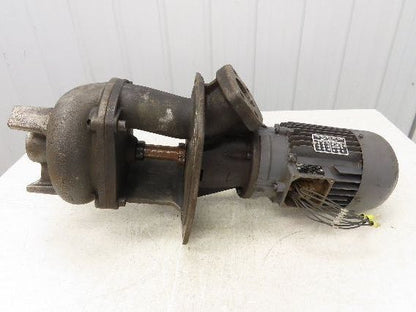 Brinkmann 3SFT450/300-61 Immersion Pump 158GPM 3400 RPM 2.2kW 200V 2-1/2" Ports