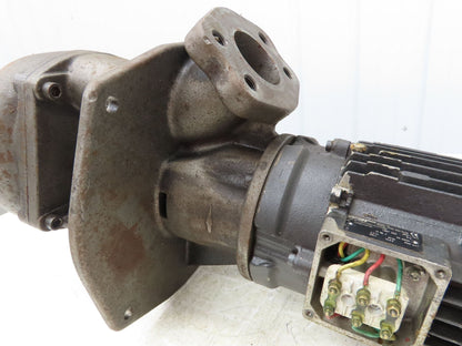 Brinkmann SFT450/300-61X Immersion Pump 158GPM 3400 RPM 2.2kW 200V 2-1/2" Ports