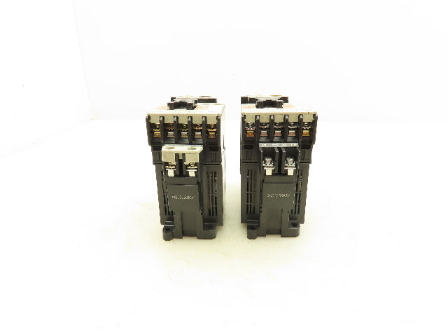 Fuji SC-05/G Magnetic Contactor w/Thermal Overload Relay 24V Coil 3PH Lot Of 2