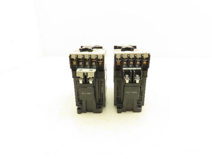 Fuji SC-05/G Magnetic Contactor w/Thermal Overload Relay 24V Coil 3PH Lot Of 2
