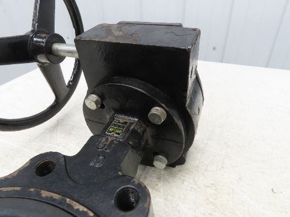 Apollo 12CBE1 143 Manual Gear Operated 10"Lug Butterfly Valve 200psi Bronze Disc