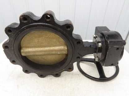 Apollo 12CBE1 143 Manual Gear Operated 10"Lug Butterfly Valve 200psi Bronze Disc
