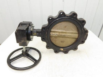 Apollo 12CBE1 143 Manual Gear Operated 10"Lug Butterfly Valve 200psi Bronze Disc