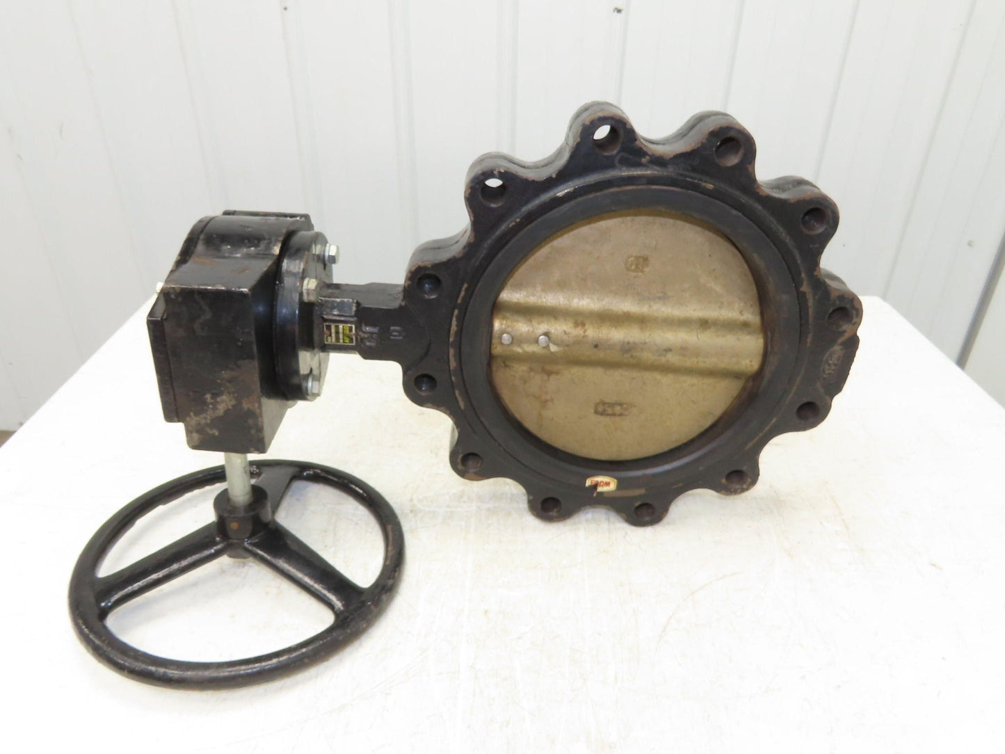 Apollo 12CBE1 143 Manual Gear Operated 10"Lug Butterfly Valve 200psi Bronze Disc