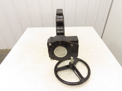 Apollo 12CBE1 143 Manual Gear Operated 10"Lug Butterfly Valve 200psi Bronze Disc