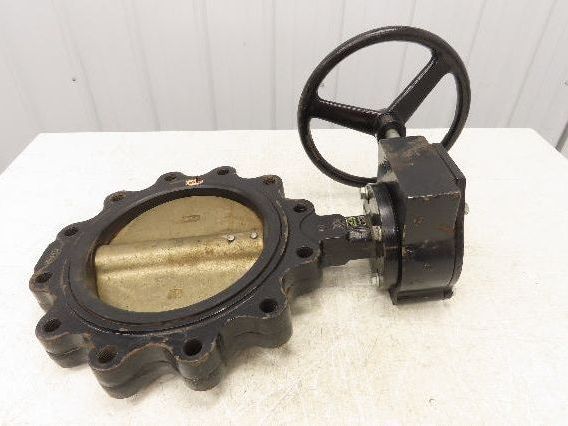 Apollo 12CBE1 143 Manual Gear Operated 10"Lug Butterfly Valve 200psi Bronze Disc