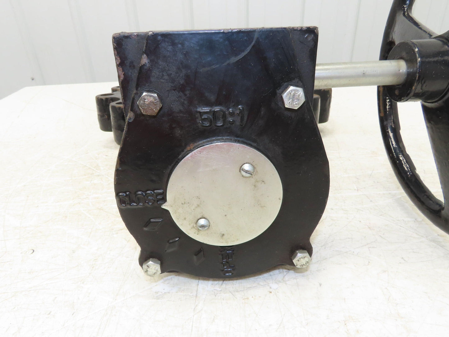 Apollo 12CBE1 143 Manual Gear Operated 10"Lug Butterfly Valve 200psi Bronze Disc