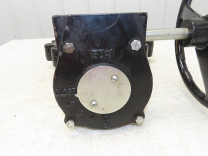 Apollo 12CBE1 143 Manual Gear Operated 10"Lug Butterfly Valve 200psi Bronze Disc