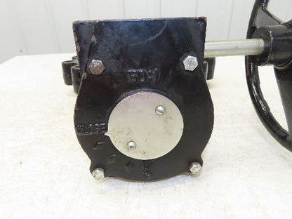 Apollo 12CBE1 143 Manual Gear Operated 10"Lug Butterfly Valve 200psi Bronze Disc