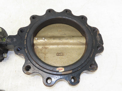 Apollo 12CBE1 143 Manual Gear Operated 10"Lug Butterfly Valve 200psi Bronze Disc