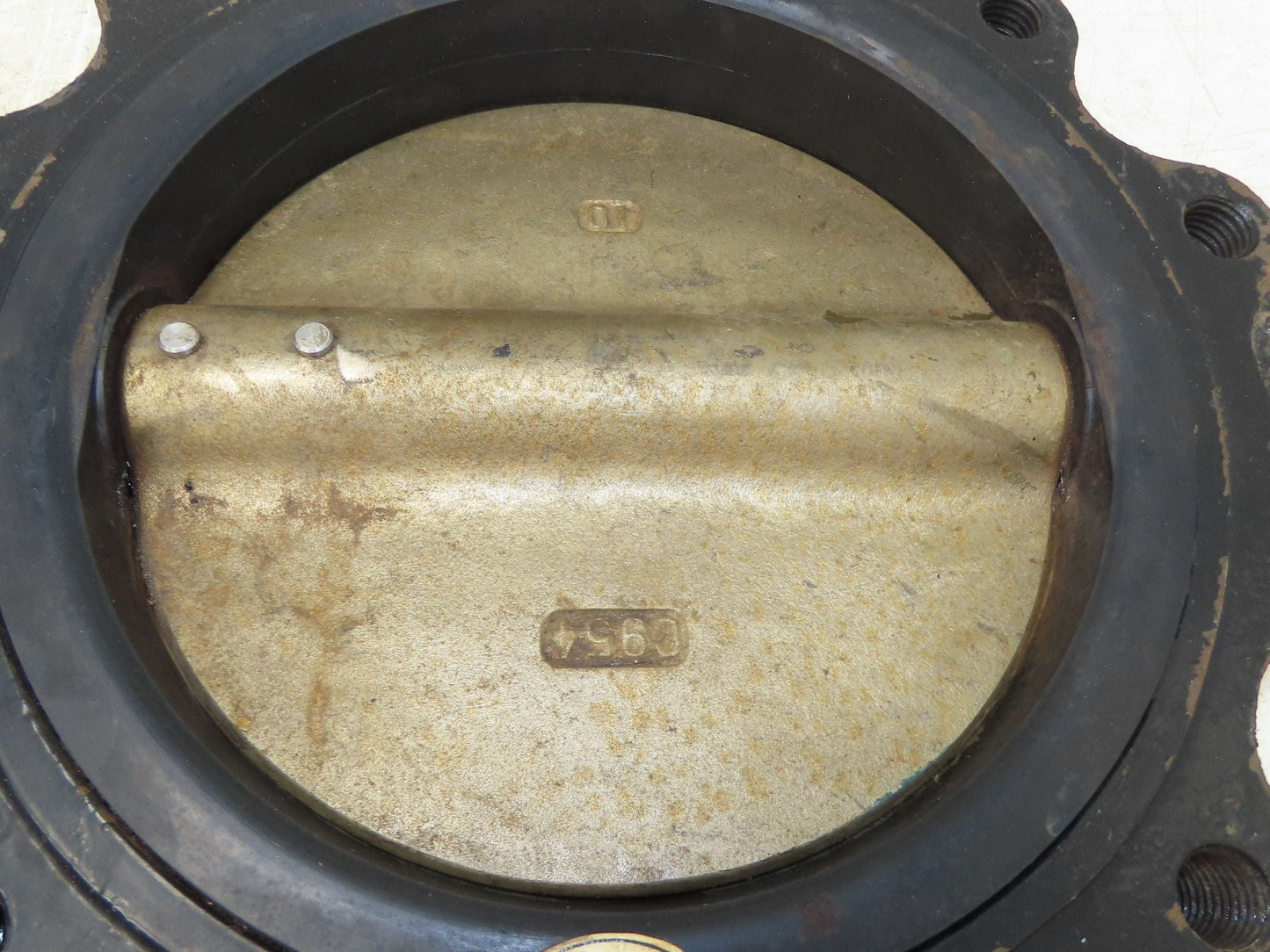 Apollo 12CBE1 143 Manual Gear Operated 10"Lug Butterfly Valve 200psi Bronze Disc