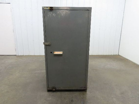 Stanley Vidmar Single Door Storage Cabinet 3 Shelf 30 x 29 x 59" Lista Toolbox