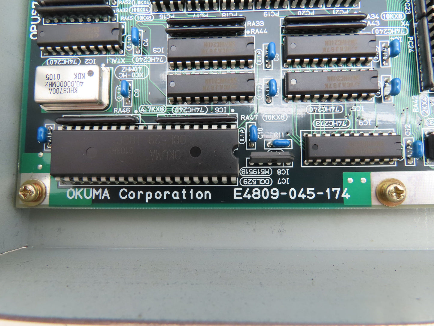 Okuma FUB-P4M4 Opus7000 PLC Slot Card Controller Version 2.0 Lot Of 2