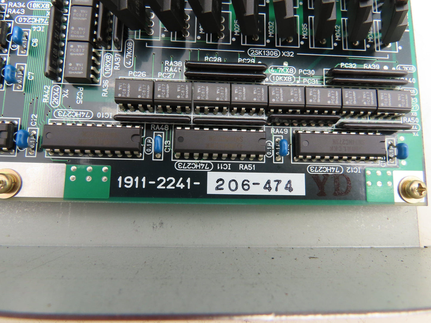 Okuma FUB-P4M4 Opus7000 PLC Slot Card Controller Version 2.0 Lot Of 2