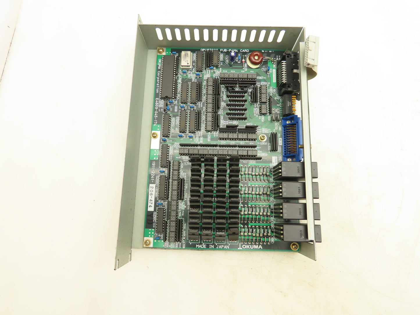 Okuma FUB-P4M4 Opus7000 PLC Slot Card Controller Version 2.0 Lot Of 2