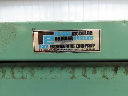 Nu-Era Modular Industrial Tool Storage Cabinet 4 Drawer 45x29x61" Stanley Vidmar