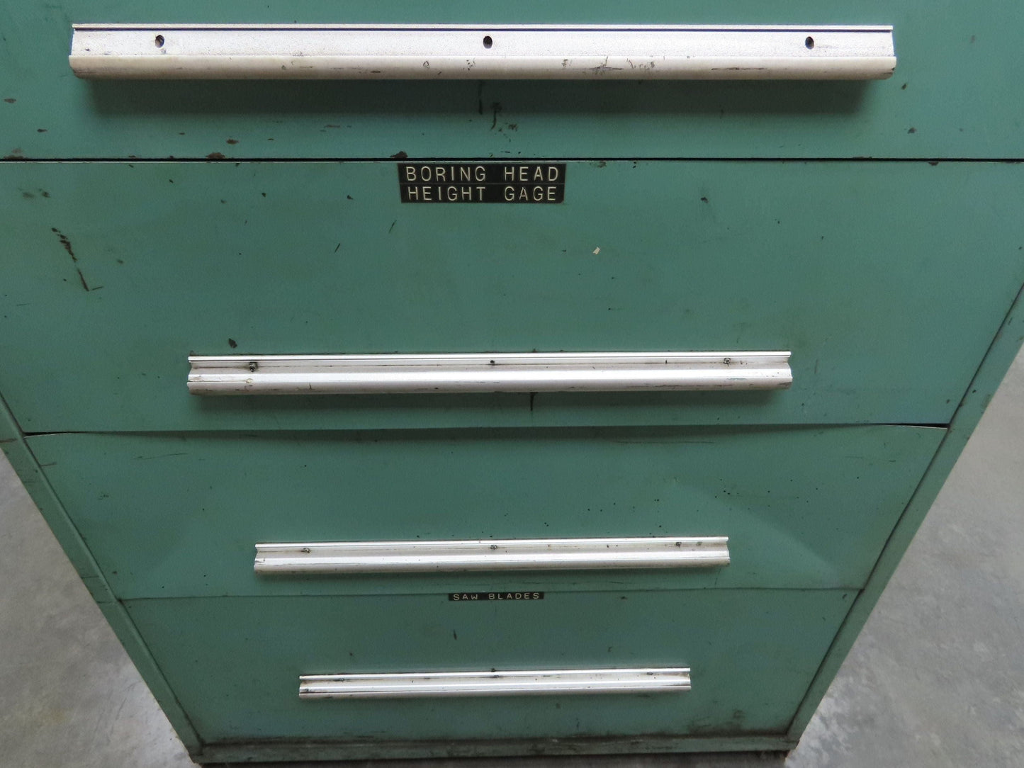 Nu-Era Modular Industrial Tool Storage Cabinet 4 Drawer 45x29x61" Stanley Vidmar