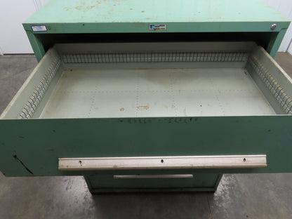 Nu-Era Modular Industrial Tool Storage Cabinet 4 Drawer 45x29x61" Stanley Vidmar