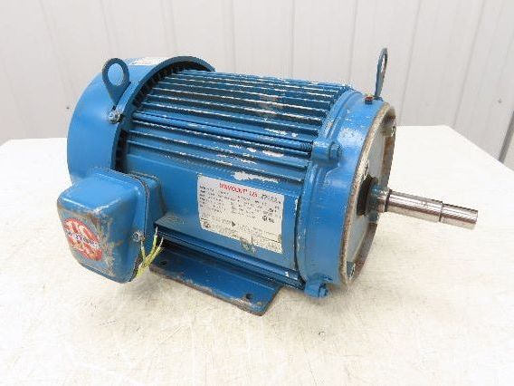 US Electrical B077A Unimount 125 Pump Motor 7.5HP 3510 RPM 230/460V 3PH 213JM
