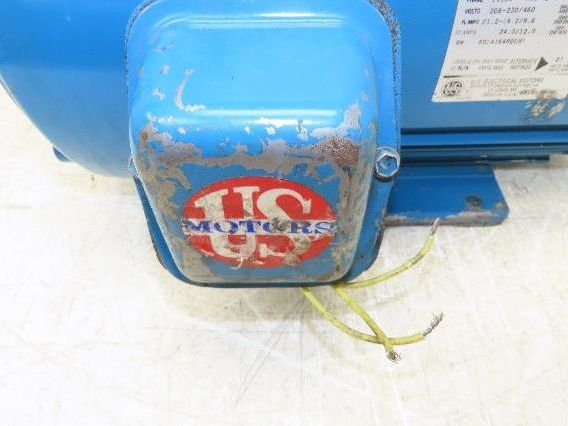 US Electrical B077A Unimount 125 Pump Motor 7.5HP 3510 RPM 230/460V 3PH 213JM