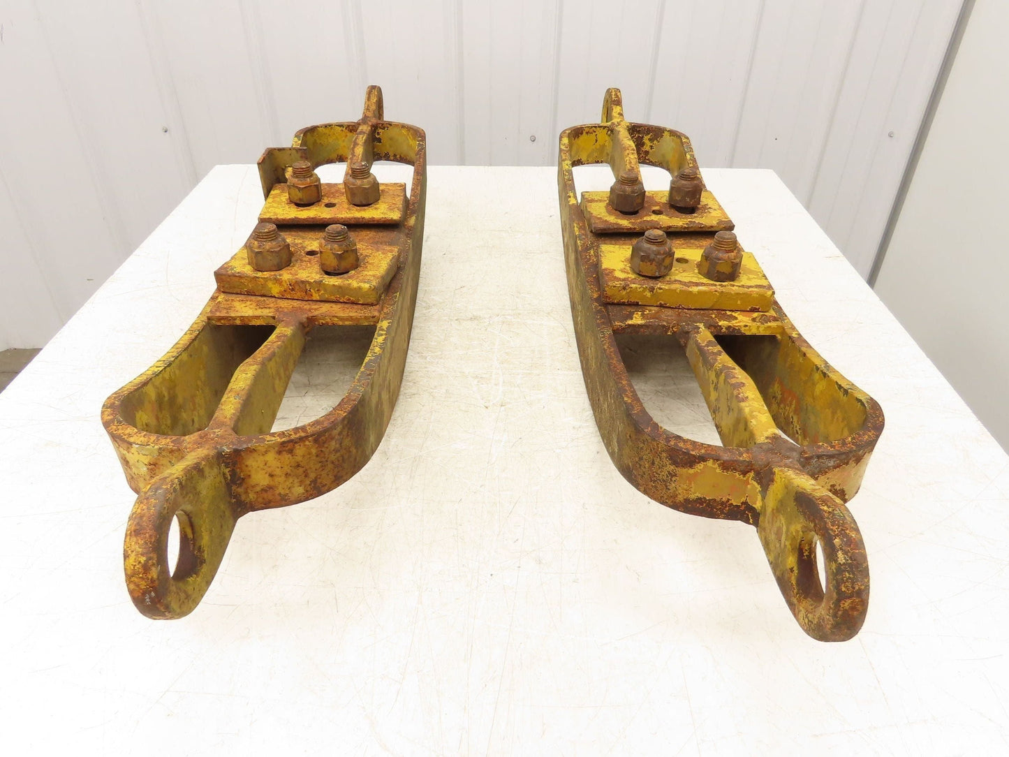 Underhung Bridge Crane Trolley End Truck Set 8-10" Beam