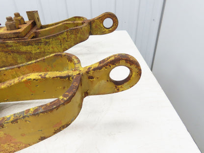 Underhung Bridge Crane Trolley End Truck Set 8-10" Beam