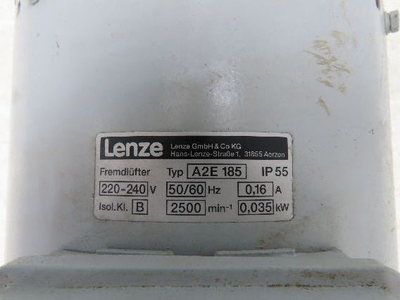 Lenze MDFMA 100-12B  AC Motor 2.6kW 3.5Hp 1725 RPM 277/480V 3PH IEC Frame