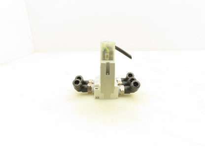 SMC SY5140-5DZ-02T Pneumatic 5/2 Solenoid Valve 24Vdc 1/4"npt  Lot of 2