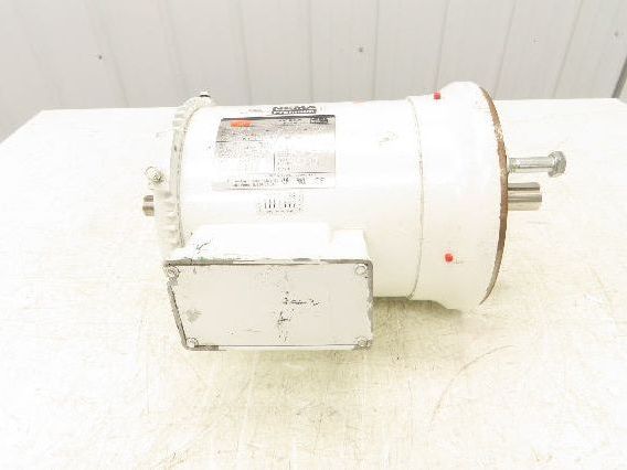 Dayton 5XAU7BH Electric Washdown Motor 5HP 1755 RPM 230/460V 3PH 184TC