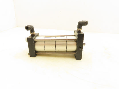 Fabco-Air MP1-5/8X1/2X4X1FF-PA2  4-Stage Air Cylinder 1-5/8" Bore 1/2" Stroke