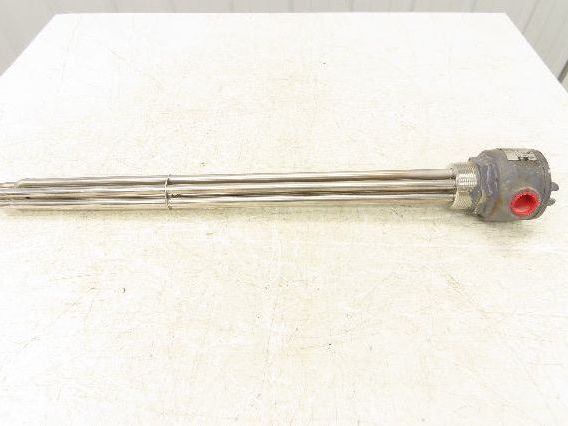 Evapco EMTS-310E4XX Stainless Immersion Heater 10kw 480V 3PH 24"L 2"NPT