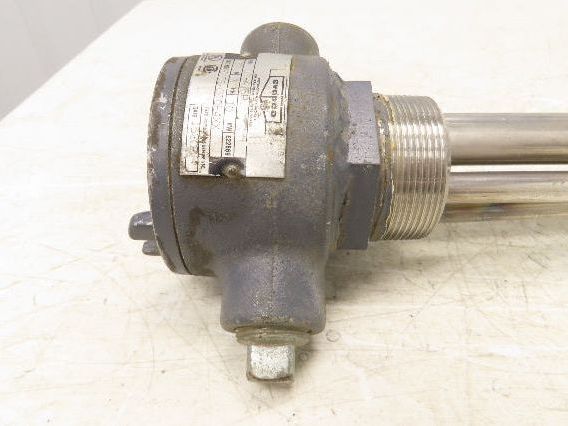 Evapco EMTS-310E4XX Stainless Immersion Heater 10kw 480V 3PH 24"L 2"NPT