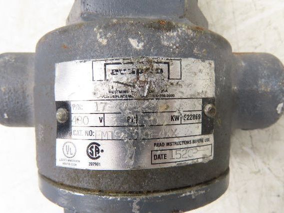 Evapco EMTS-310E4 Stainless Immersion Heater 10kw 480V 3PH 24"L 2"NPT