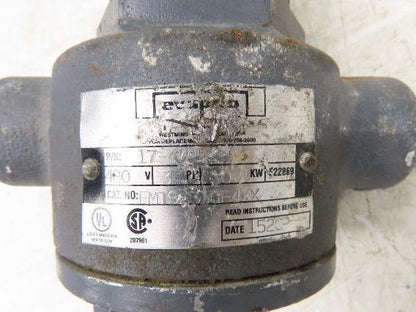 Evapco EMTS-310E4 Stainless Immersion Heater 10kw 480V 3PH 24"L 2"NPT